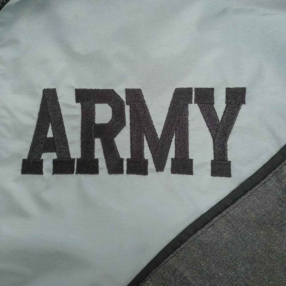 UNICOR IPFU Jacket Army Mens Medium Regular‎ Grey Reflective Windbreaker Nylon